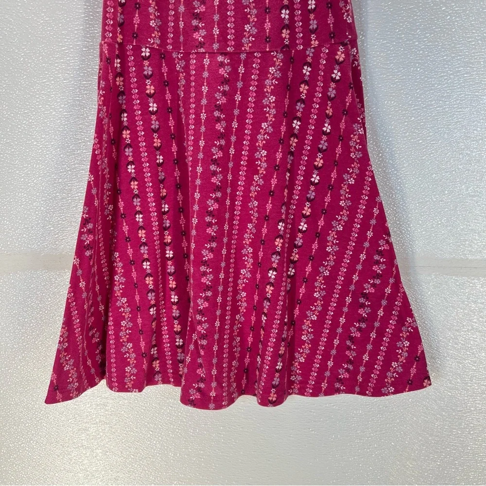 Girls Print‎ Smocked Dress - Pink